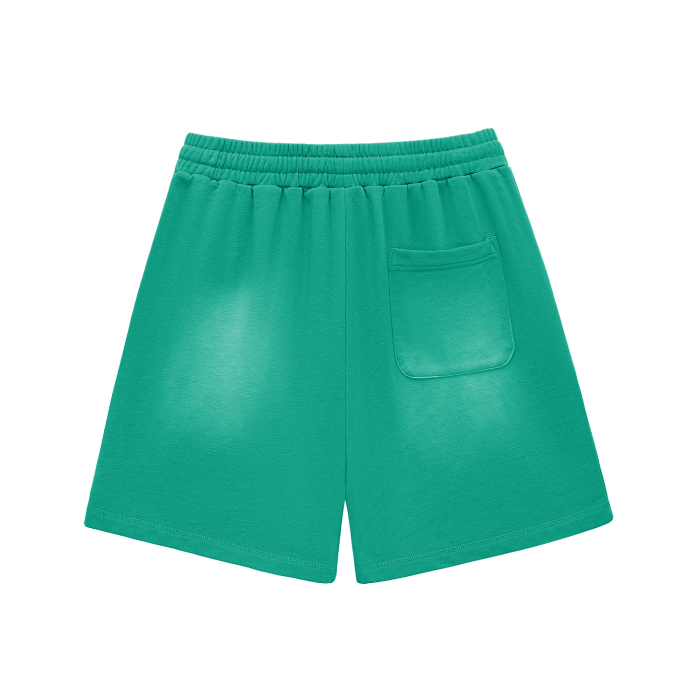 Sun Fade Raw Edge Cotton Shorts - Gorilian