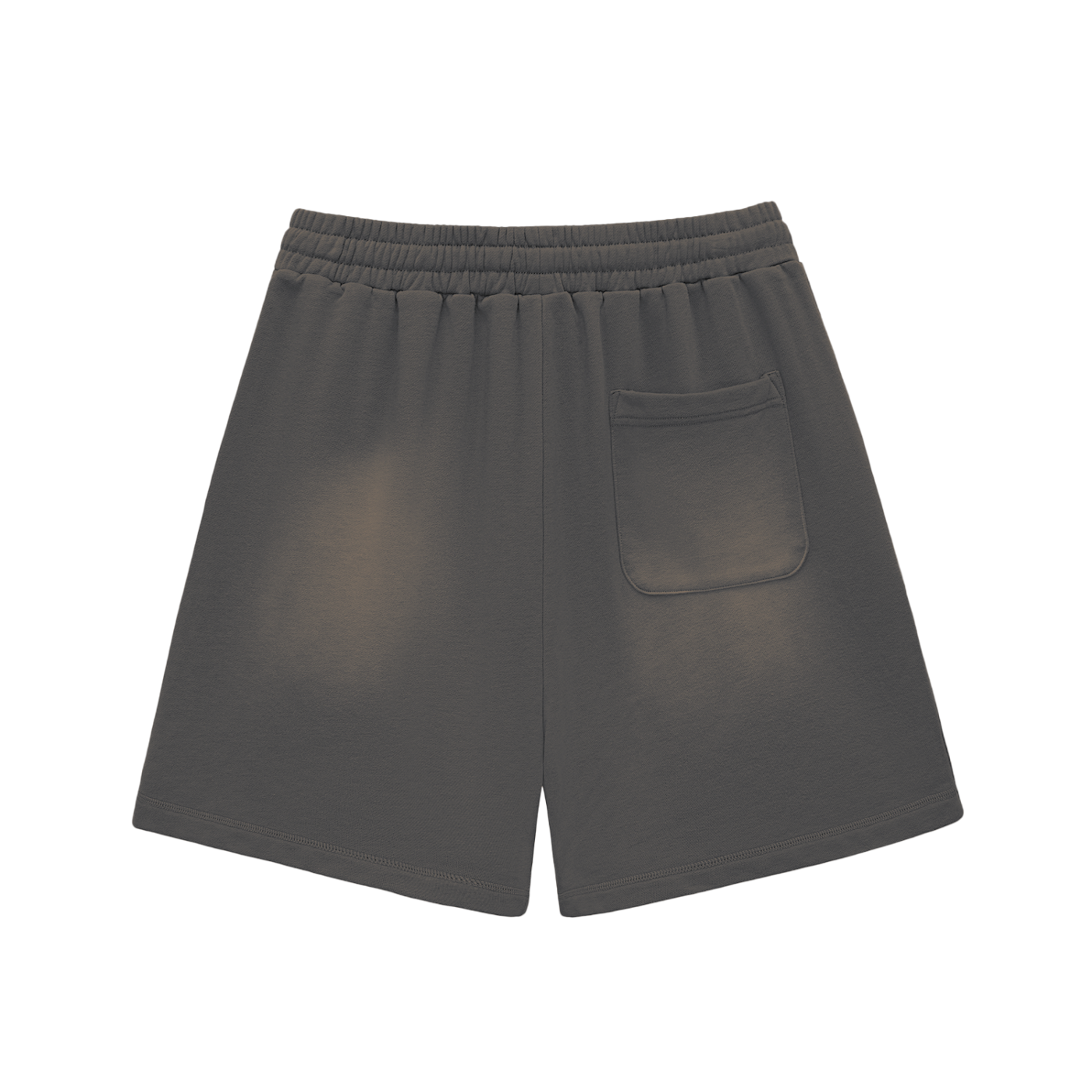 Sun Fade Raw Edge Cotton Shorts - Gorilian