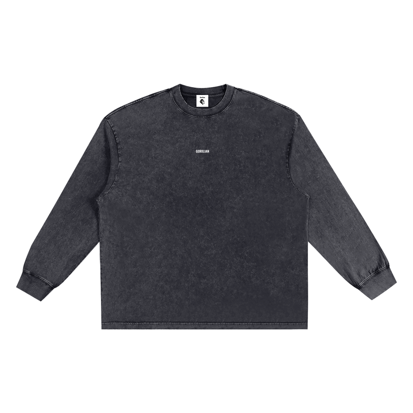 Snow Washed Frayed Edge T-Shirt - Gorilian