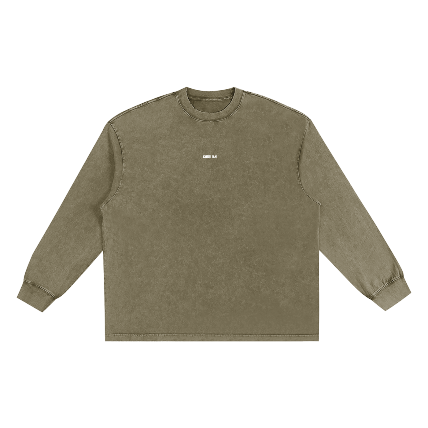 Snow Washed Frayed Edge T-Shirt - Gorilian