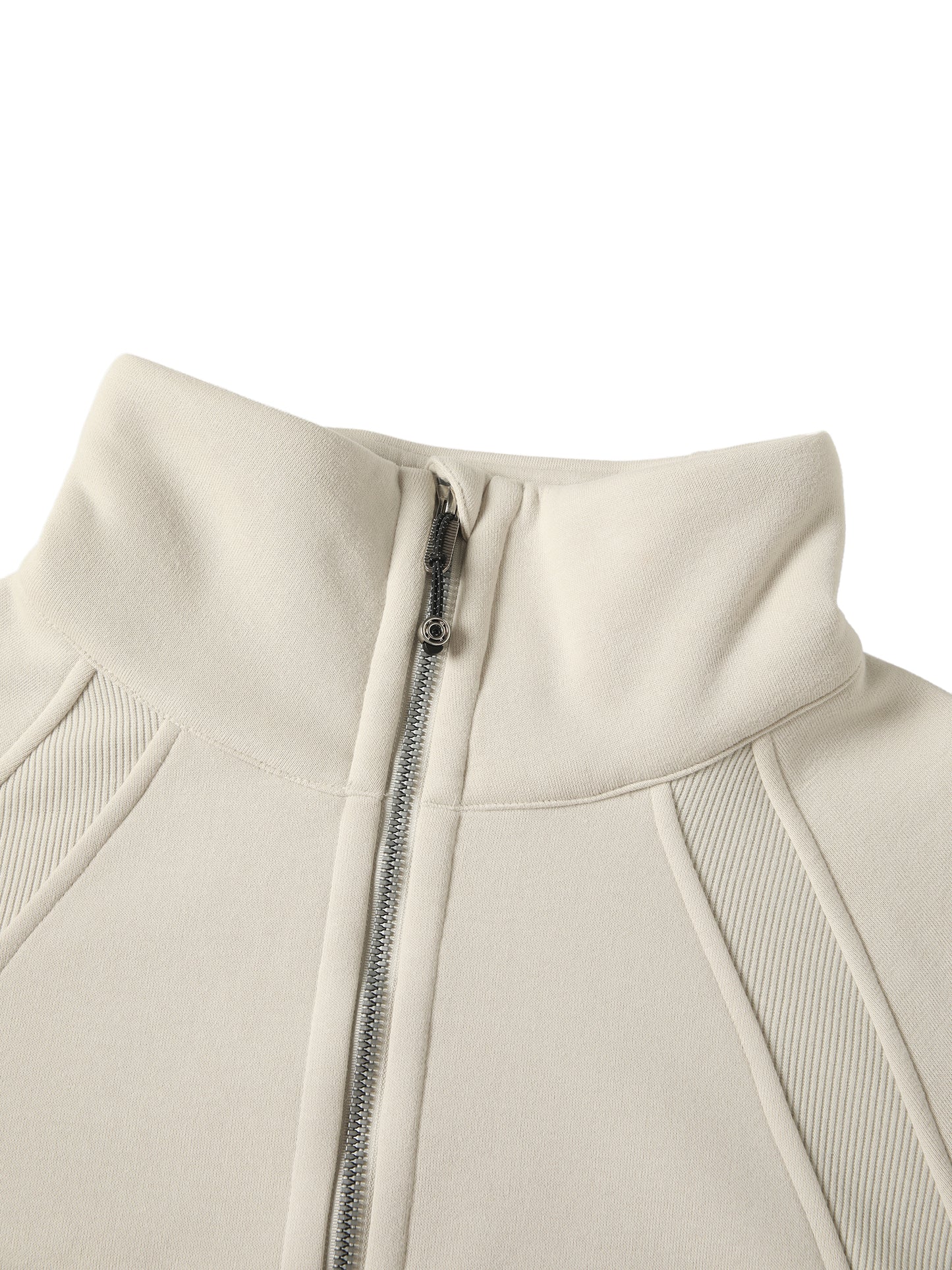 Cropped Half-Zip Sweatshirt - Gorilian