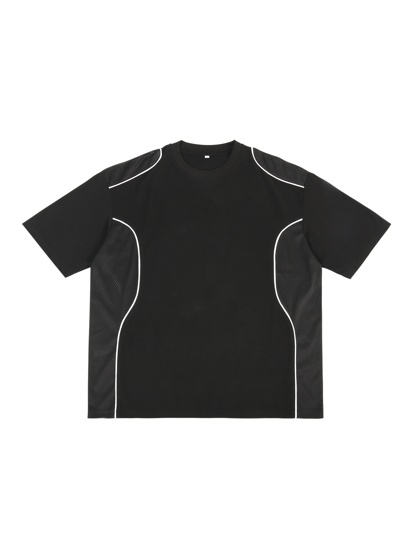 Contrast Piped Panel T-Shirt - Gorilian