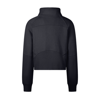 Cropped Half-Zip Sweatshirt - Gorilian