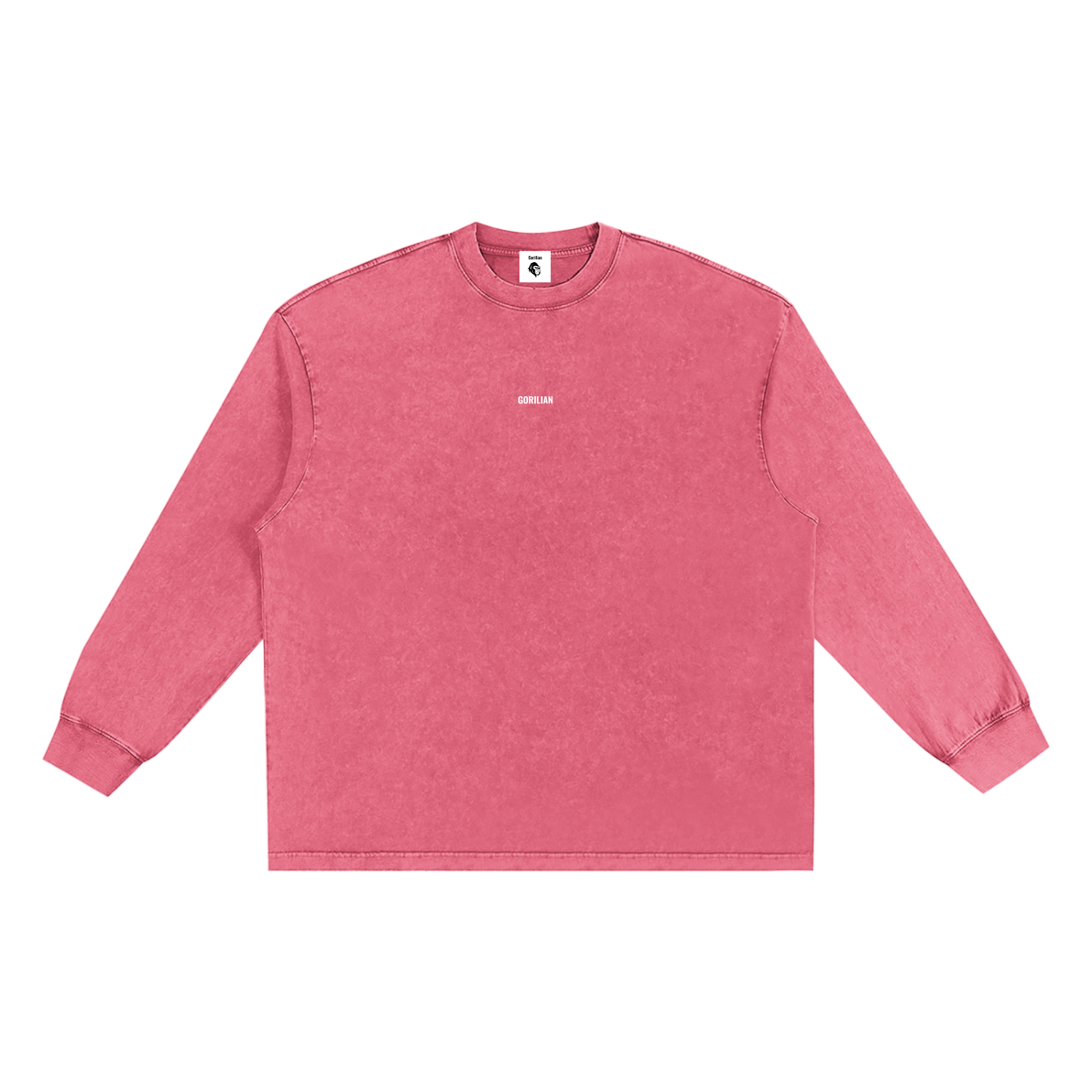 Snow Washed Frayed Edge T-Shirt - Gorilian