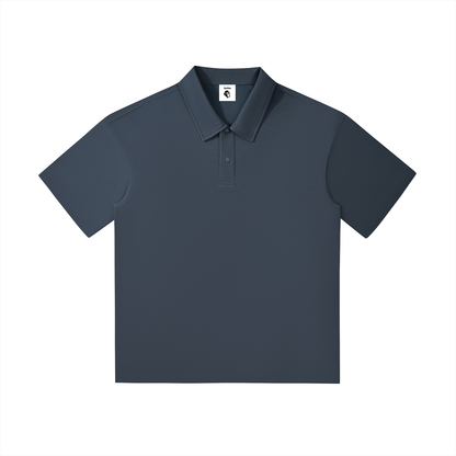 Drop Shoulder Short-Sleeve Polo - Gorilian
