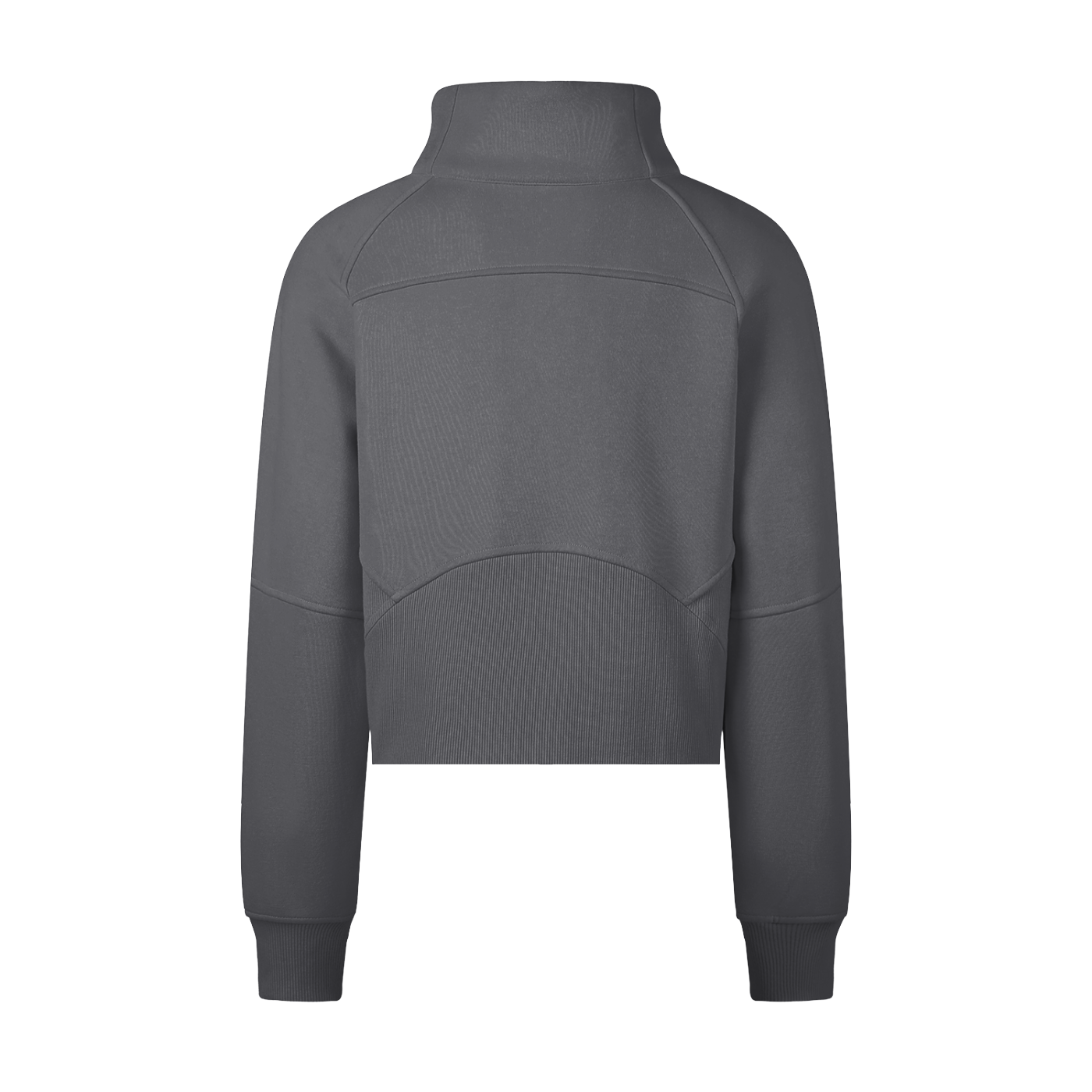 Cropped Half-Zip Sweatshirt - Gorilian