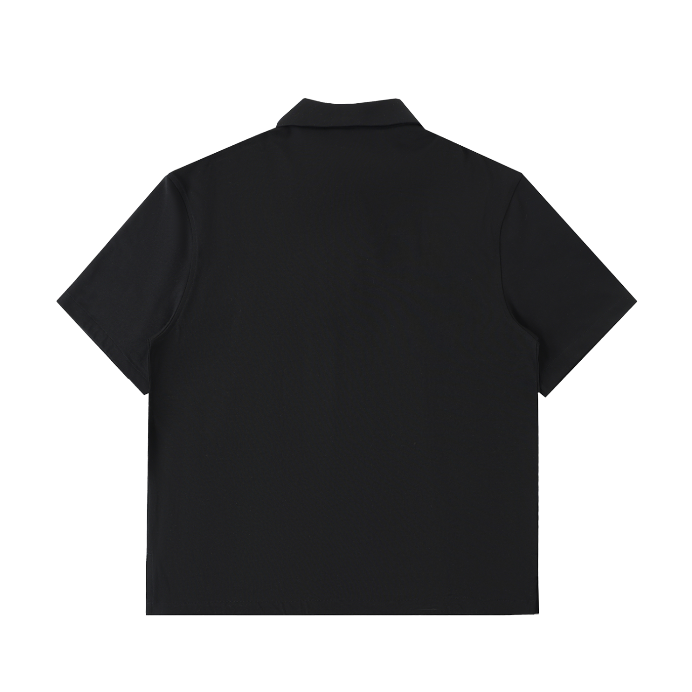 Half-Zip Cotton Polo Shirt - Gorilian
