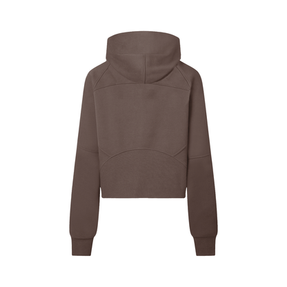 Cropped Half-Zip Hoodie - Gorilian