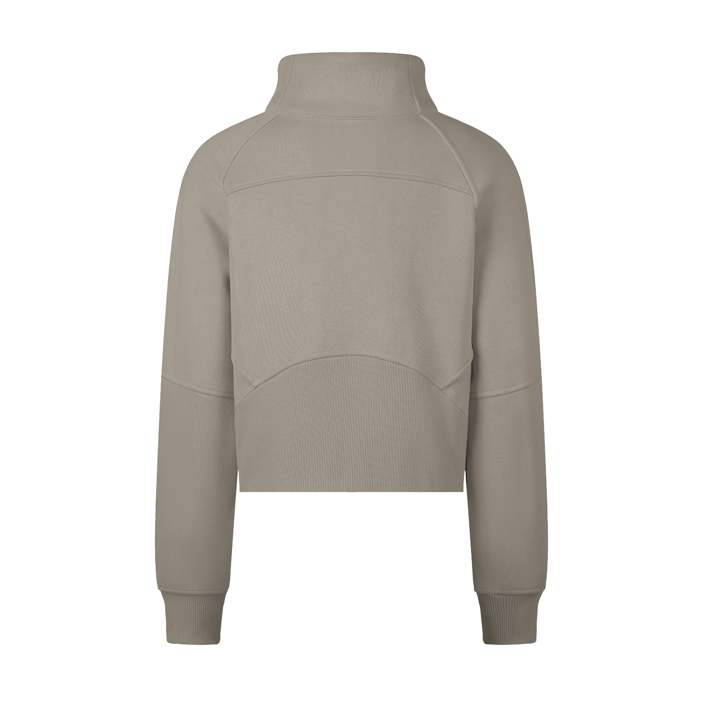 Cropped Half-Zip Sweatshirt - Gorilian