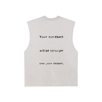 Gorilian Raw Edge Tank Top - Gorilian