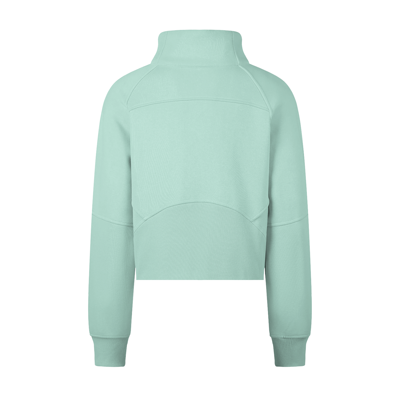Cropped Half-Zip Sweatshirt - Gorilian