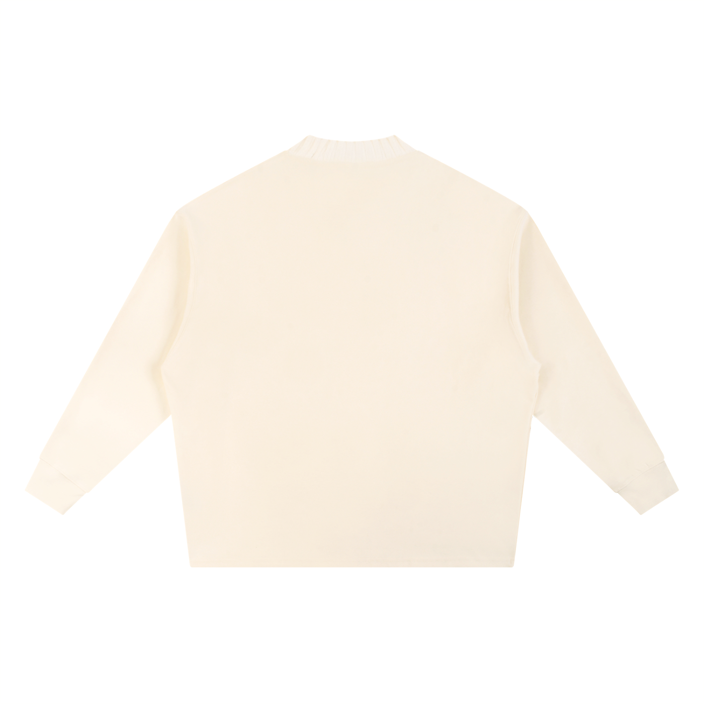 Knitted Round Neck Oversize Sweatshirt - Gorilian