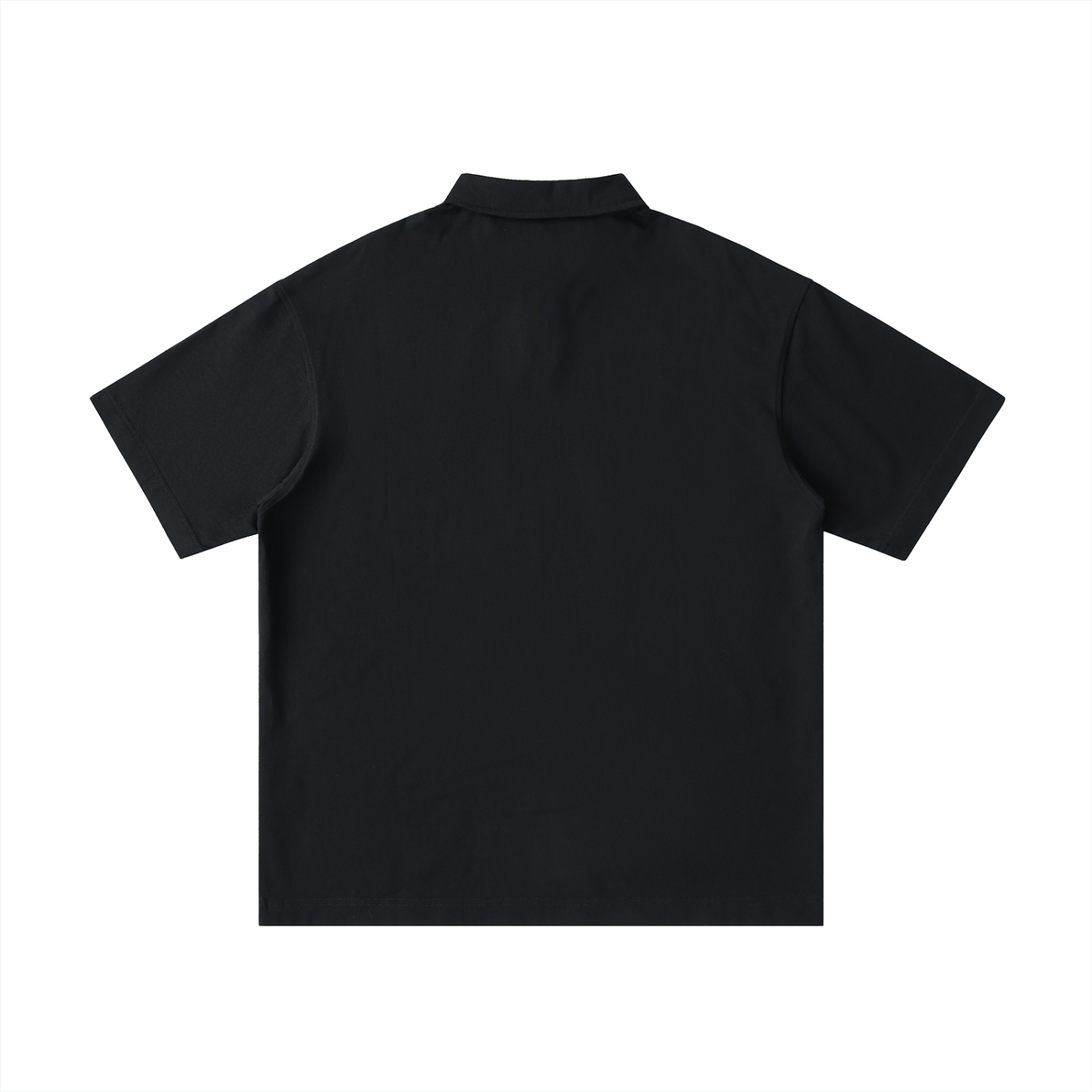 Loose Cotton Short-Sleeve Polo Shirt - Gorilian