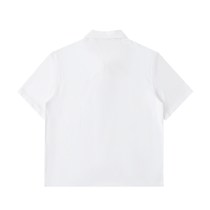 Half-Zip Cotton Polo Shirt - Gorilian