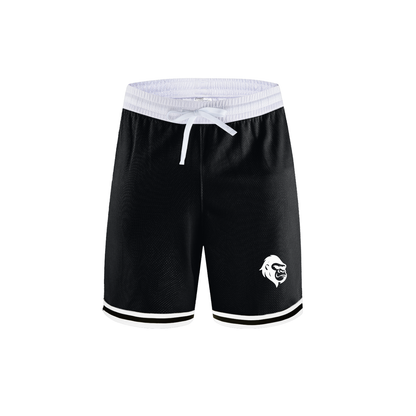Classic Stripe Trim Basketball Shorts - Gorilian