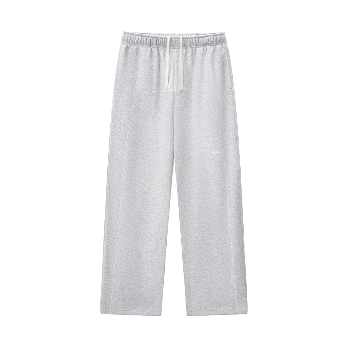 Contrast-Stitched Fleece Sweatpants - Gorilian