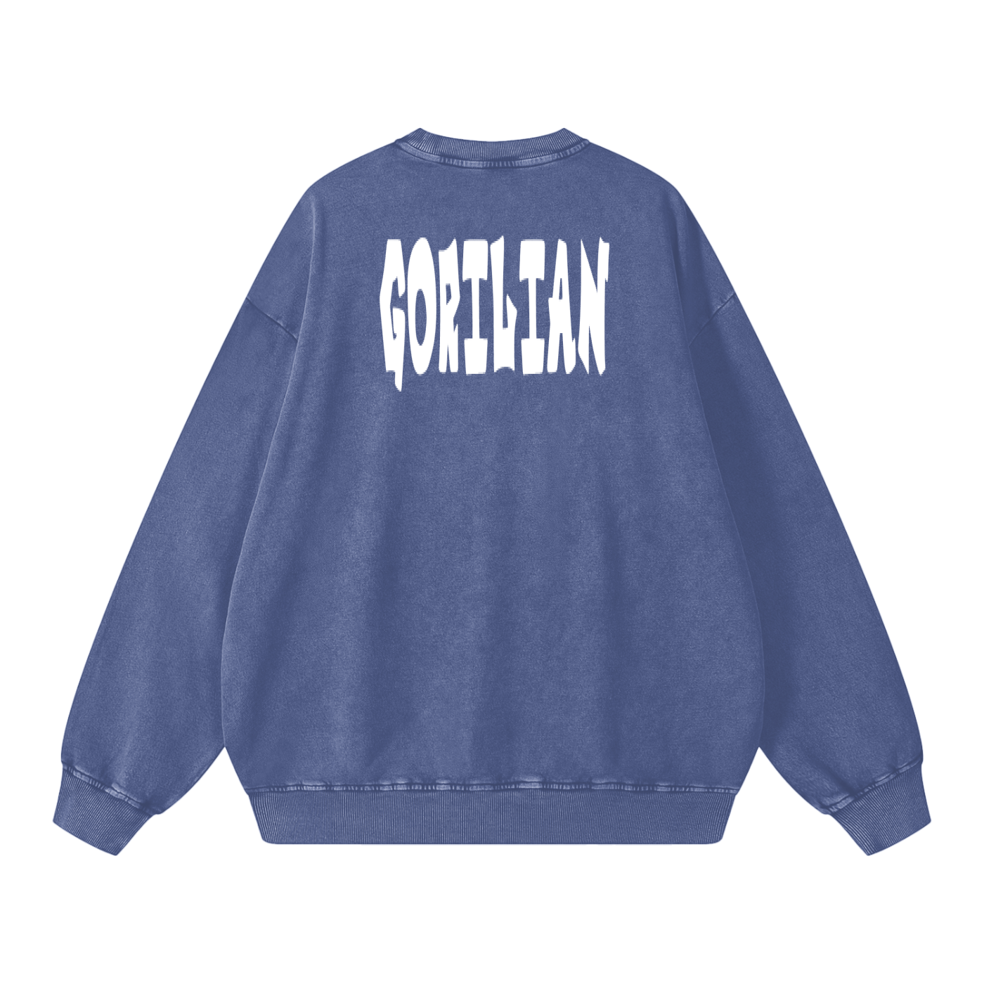 Snow Washed Oversized Sweatshirt - Gorilian
