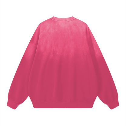 Sunfade Drop-Shoulder Cotton Sweatshirt - Gorilian