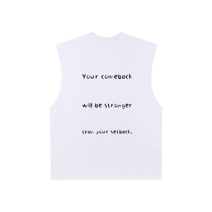 Gorilian Raw Edge Tank Top - Gorilian