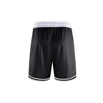 Classic Stripe Trim Basketball Shorts - Gorilian