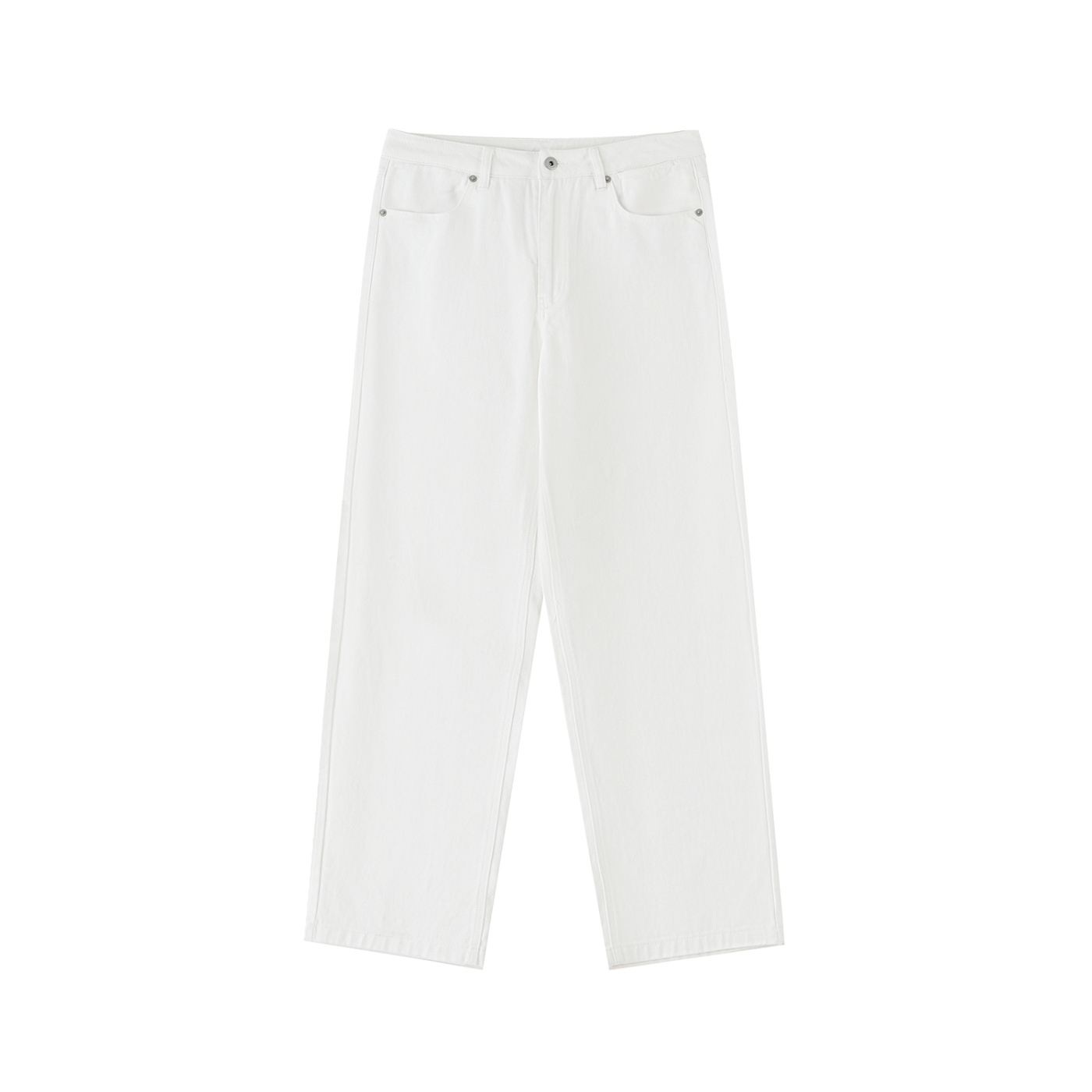 Heavyweight Cotton Straight-Leg Pants - Gorilian