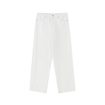Heavyweight Cotton Straight-Leg Pants - Gorilian