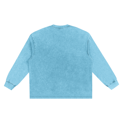 Snow Washed Frayed Edge T-Shirt - Gorilian