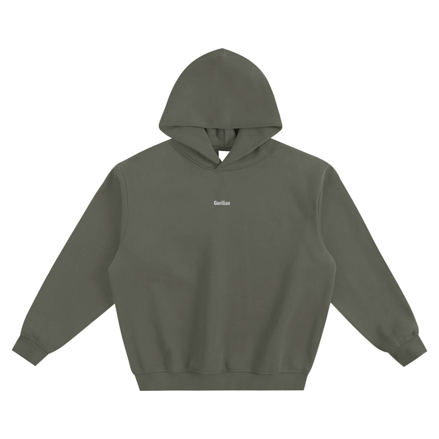 Fleeced Boxy Hoodie - Gorilian