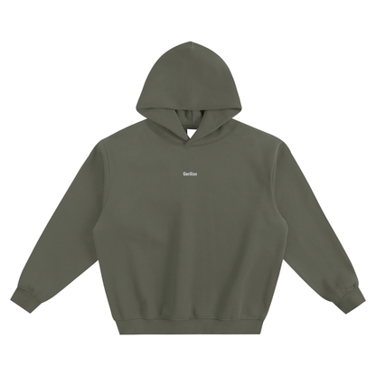 Fleeced Boxy Hoodie - Gorilian