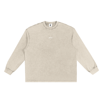 Snow Washed Frayed Edge T-Shirt - Gorilian