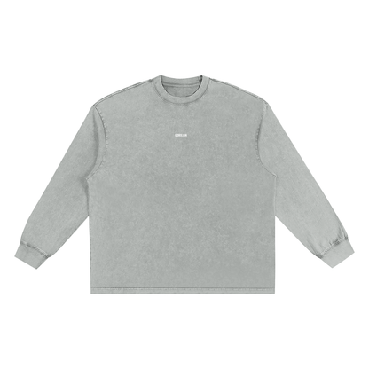 Snow Washed Frayed Edge T-Shirt - Gorilian