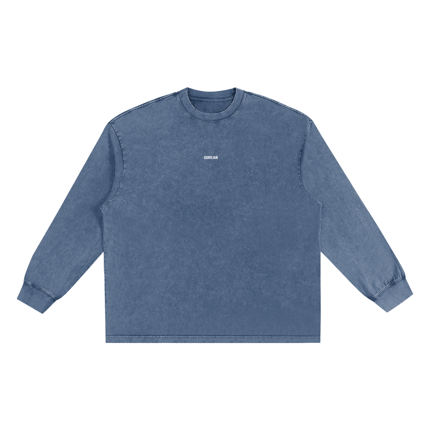Snow Washed Frayed Edge T-Shirt - Gorilian