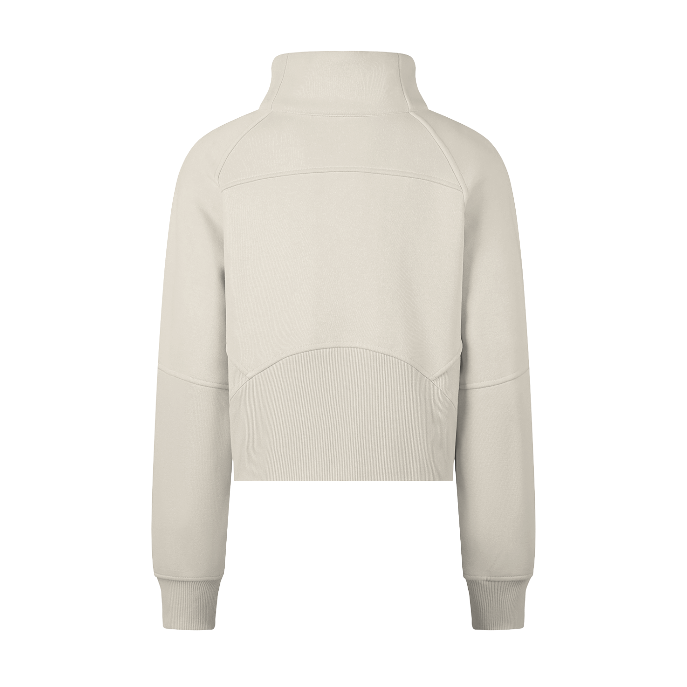 Cropped Half-Zip Sweatshirt - Gorilian