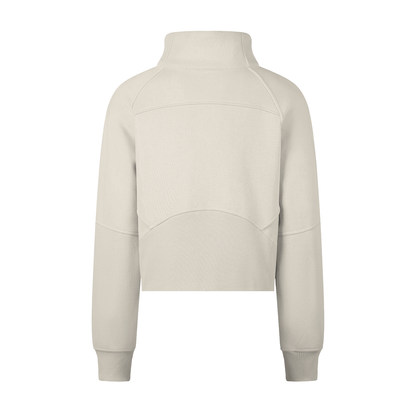 Cropped Half-Zip Sweatshirt - Gorilian