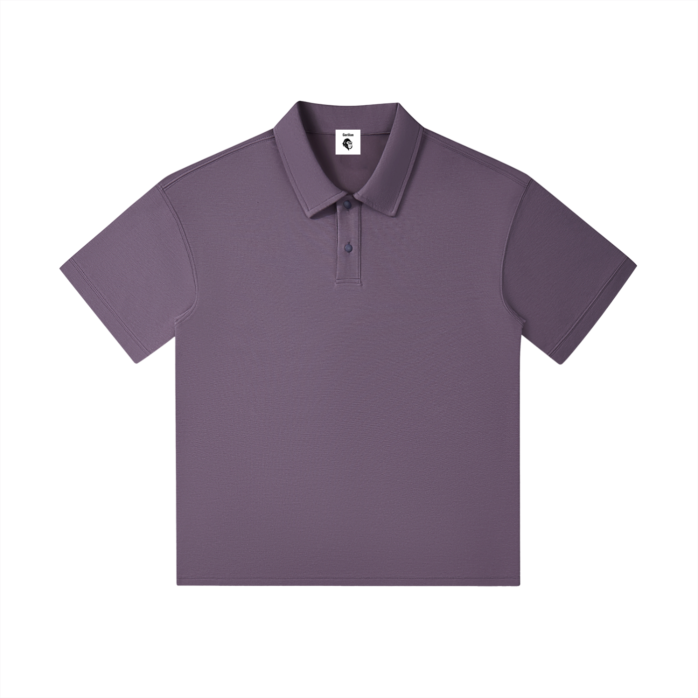 Drop Shoulder Short-Sleeve Polo - Gorilian