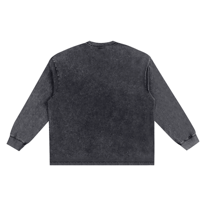 Snow Washed Frayed Edge T-Shirt - Gorilian