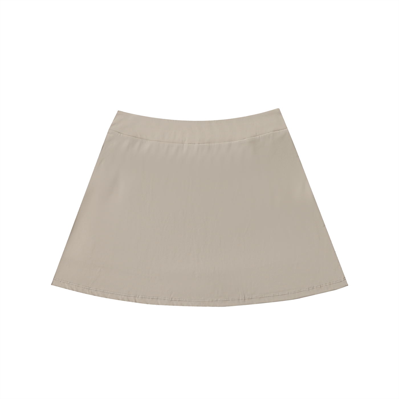 High-Waist Pocketed A-Line Skirt - Gorilian