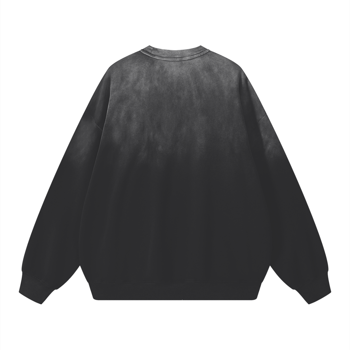 Sunfade Drop-Shoulder Cotton Sweatshirt - Gorilian