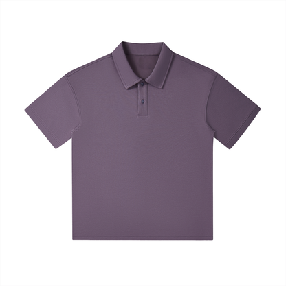 Drop Shoulder Short-Sleeve Polo - Gorilian