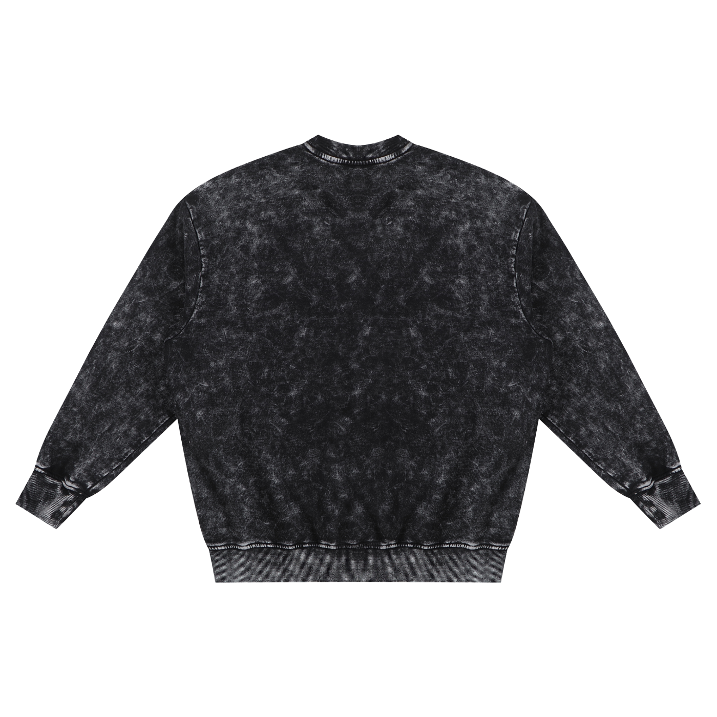 Snow Washed Hand-Frayed Sweatshirt - Gorilian
