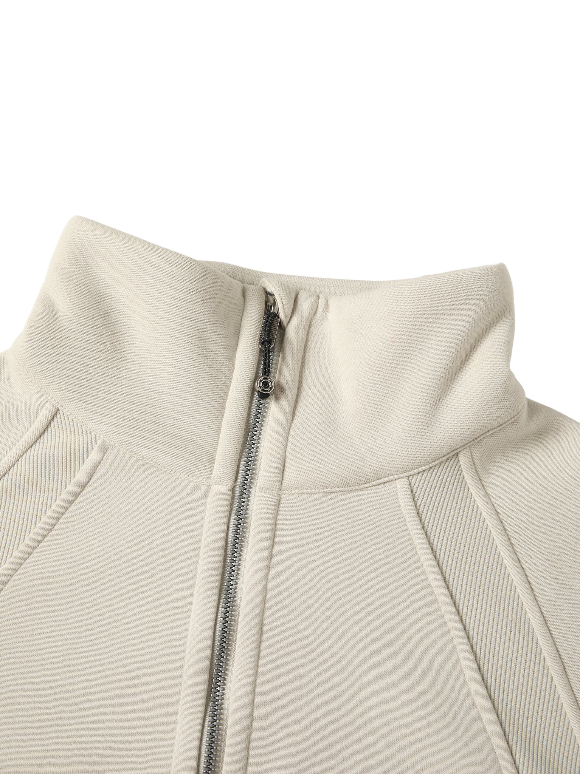 Cropped Half-Zip Sweatshirt - Gorilian