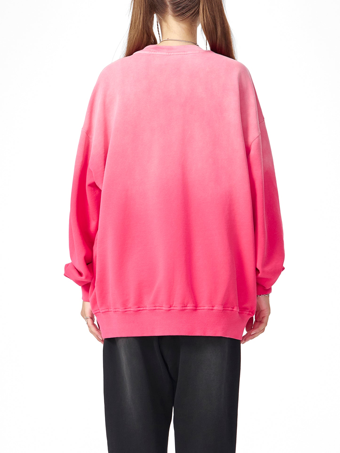 Sunfade Drop-Shoulder Cotton Sweatshirt - Gorilian