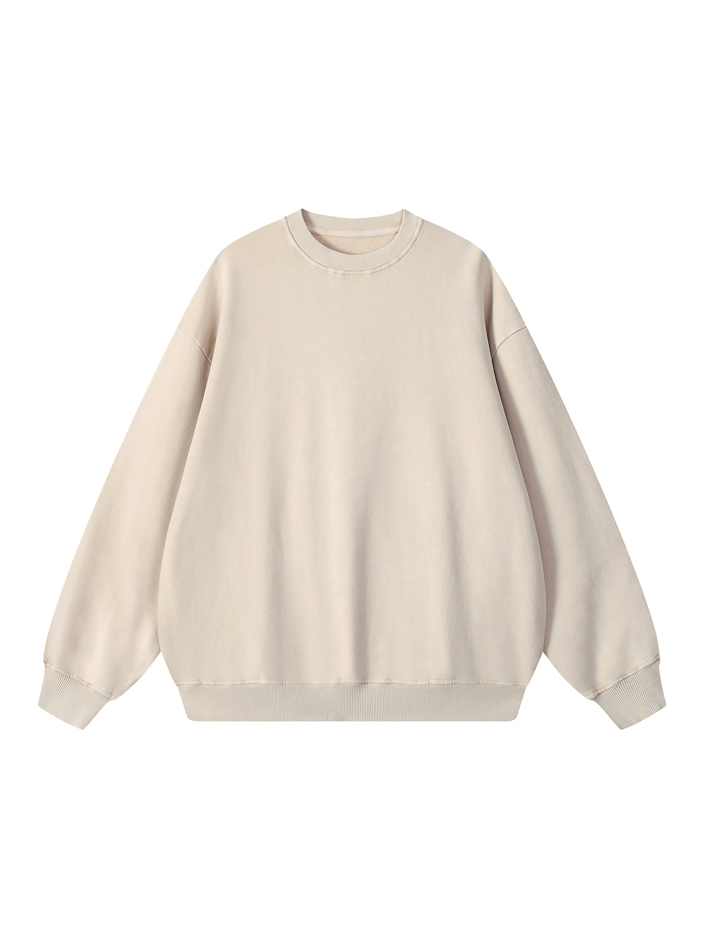 Snow Washed Oversized Sweatshirt - Gorilian
