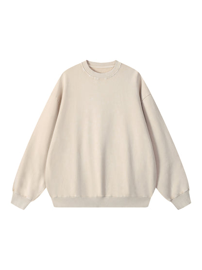 Snow Washed Oversized Sweatshirt - Gorilian