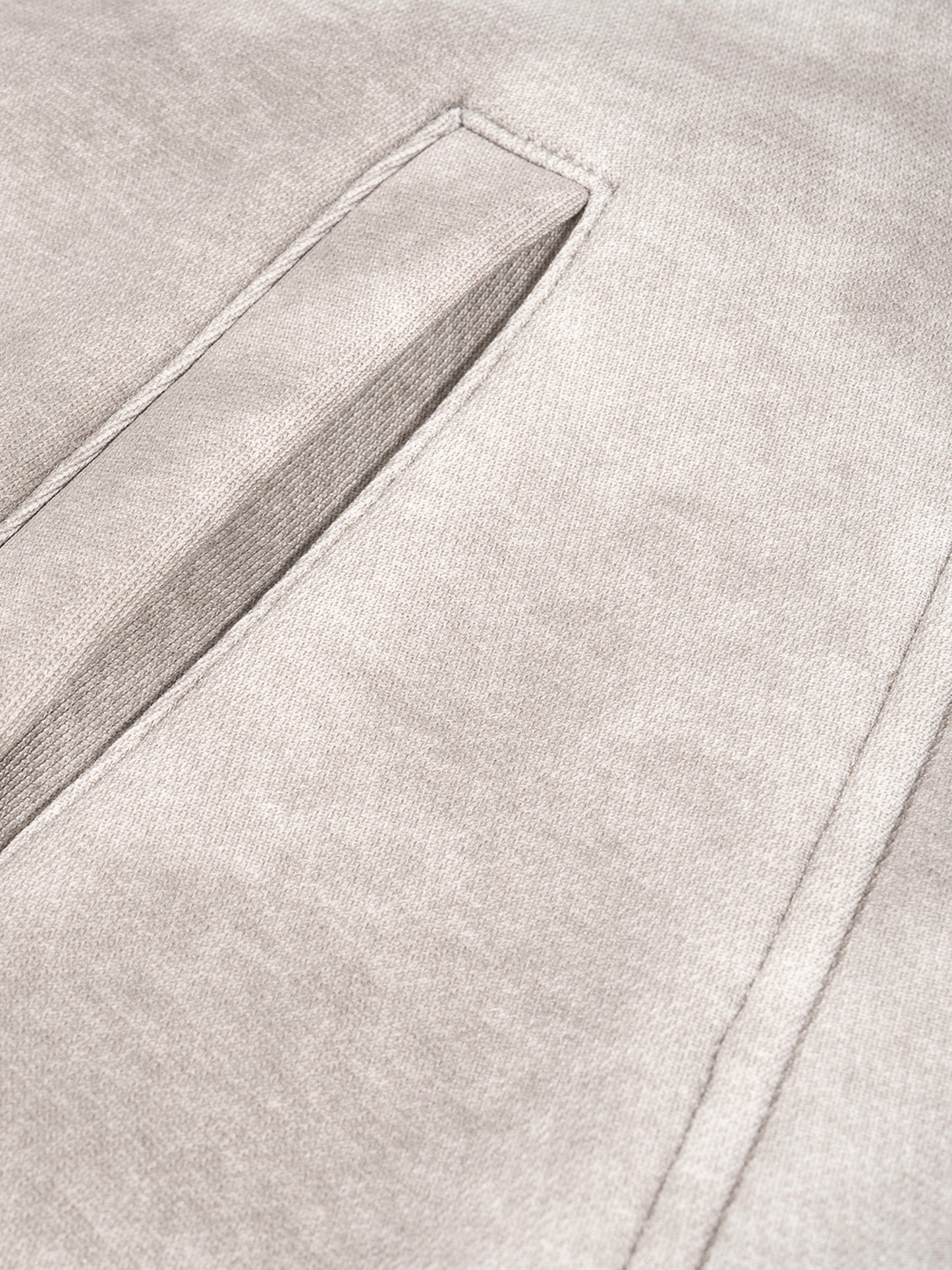 Dirty Washed Boxy Zip-up Fleece Hoodie - Gorilian