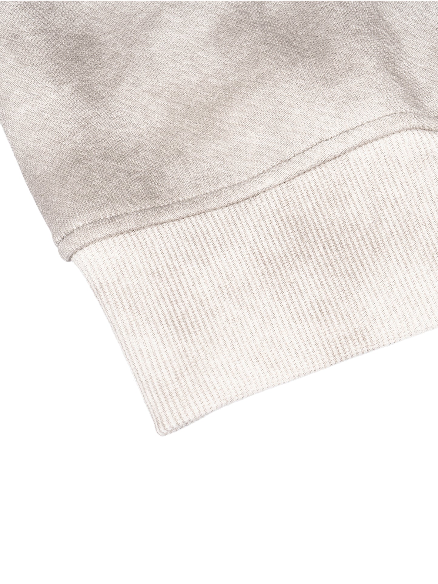 Dirty Washed Boxy Zip-up Fleece Hoodie - Gorilian