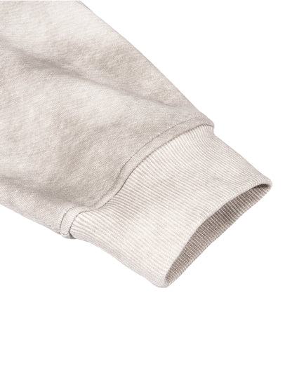 Dirty Washed Boxy Zip-up Fleece Hoodie - Gorilian