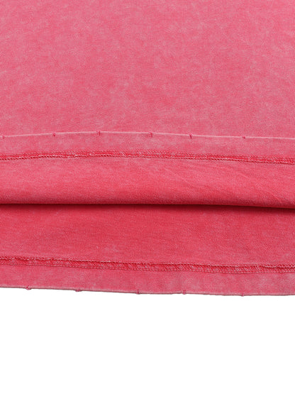 Snow Washed Frayed Edge T-Shirt - Gorilian