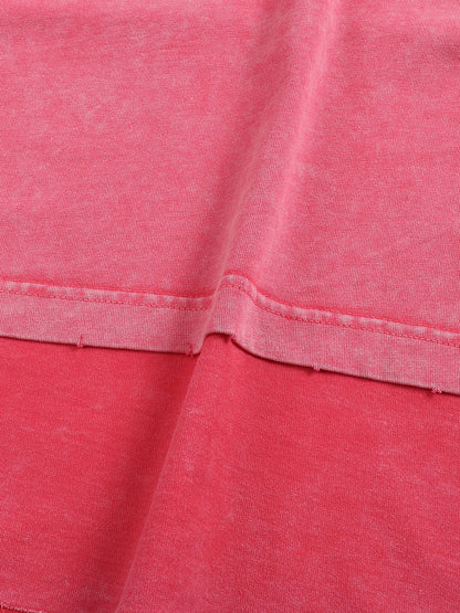 Snow Washed Frayed Edge T-Shirt - Gorilian
