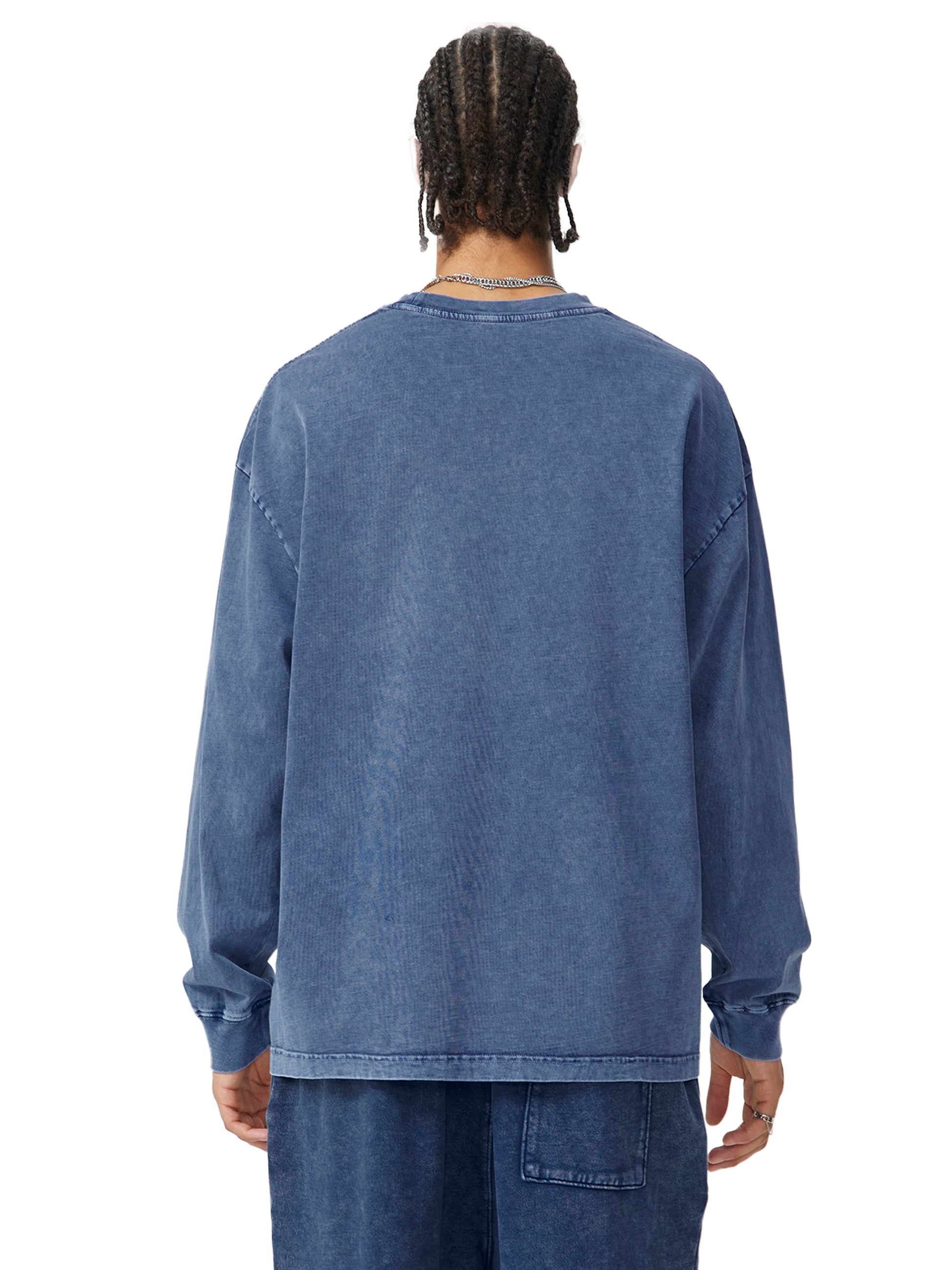Snow Washed Frayed Edge T-Shirt - Gorilian